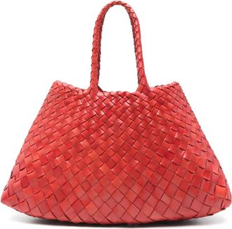 Dragon Diffusion Borsa tote Santa Croce piccola - Rosso