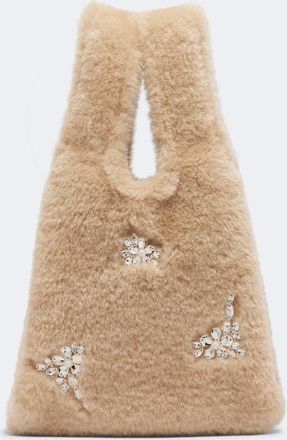 Simone Rocha Shopper Mini in teddy