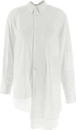 Comme Des Gar&ccedil;ons Comme Des Gar&ccedil;ons Asymmetric Hem Shirt