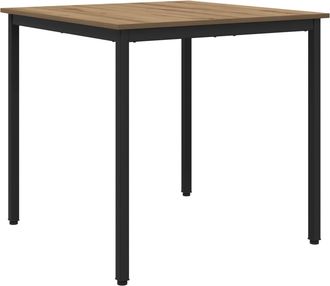 vidaXL Vidaxl Mesas De Comedor 80 X 80 X 75 Cm Madera De Ingenier&iacute;a Cuadrado