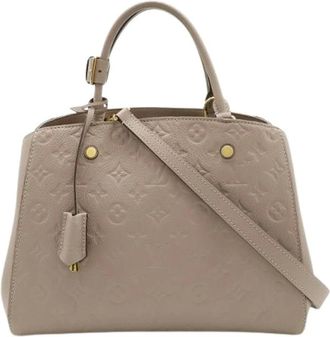 Louis Vuitton Borsa in tela Pre-owned - - Pre-owned - Donna - Grigio - ONE SIZE