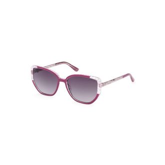 Guess Paarse Ge&iuml;njecteerde Vrouwen Zonnebril