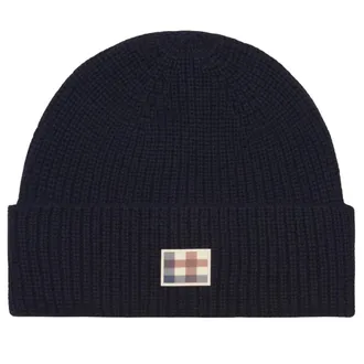 Aquascutum Unisex Active Wool Blend muts voor volwassenen (Zwart)