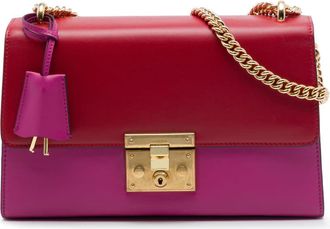 Gucci Pre-owned Gucci Medium Bicolor Leather Padlock Shoulder Bag Ladies 0KMKTB2NN8H5FCG3