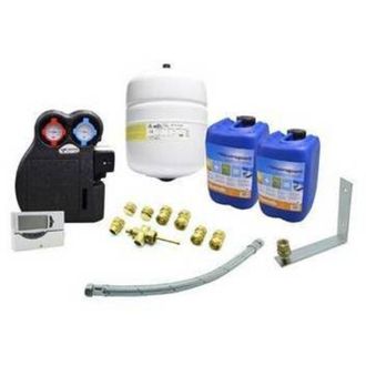 Aton Kit idraulico completo per impianto solare circuito forzato 3 collettori
