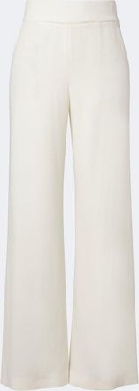 Eleventy Wool and cashmere wide-leg pants