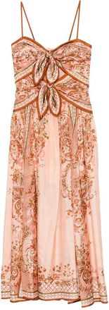 Zimmermann Aster Scarf Midi Dress