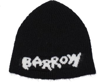 Barrow Marabou Beanie - Heren - Hoeden - Zwart - ONE Size - Wol - Accessoires
