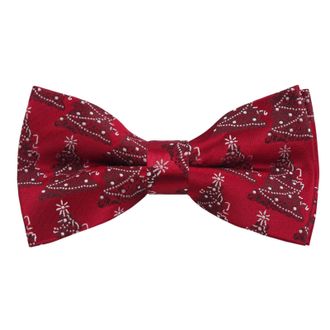 Alizeal Mens Christmas Novelty Pattern Pre-tied Party Bow Tie, 042-DLJ-034-L