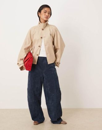 Polo Ralph Lauren Giacca in twill di cotone beige-Neutro