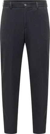 HUGO BOSS Broeken, Heren, Blauw, XL, Katoen, Perin Broek