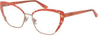 Guess Orange Metal Glasses Womens (Frames)