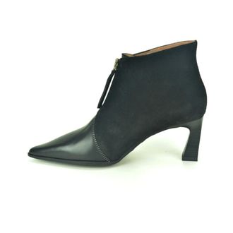 Hispanitas Botje Rits Tip 6cm - Dames - Schoenen - Zwart - Maat: 40 EU