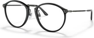 Giorgio Armani 51mm Phantos optical glasses in Black at Nordstrom