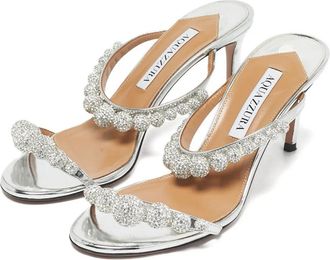 Aquazzura Sandali Disco Dancer - Argento