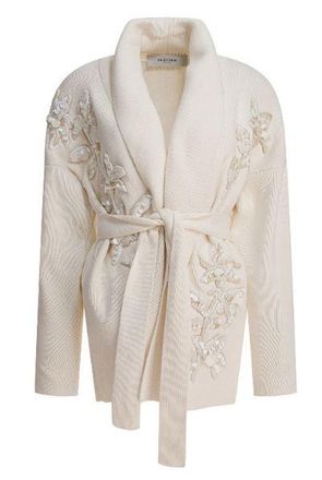 Golden Goose Sweaters Natural White