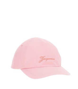 Jacquemus Light Pink Logo Baseball Cap