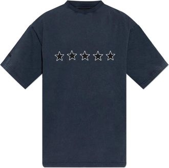 Balenciaga T-Shirts, male, Blue, Size: XS T-shirt with print