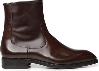Lardini Leather Ankle Boot