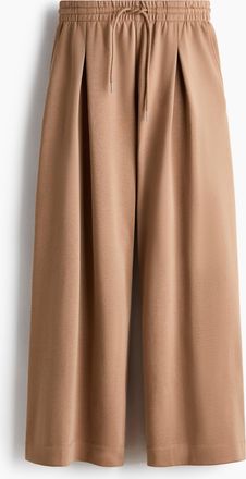 H&M Kordelzughose mit Falten - Beige