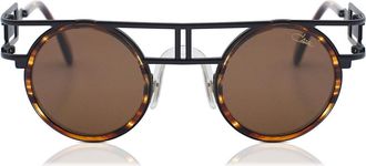 Cazal 668/3 002 Mens Sunglasses Black Size 43