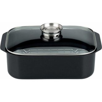 ELO Baumalu 482660 Rostiera con Coperchio in Vetro 40 x 25 cm
