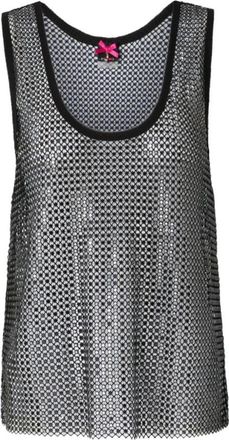 Pinko Dian Tank Top - Dames - Tops zonder mouwen - Zwart - S - Tops