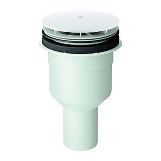 GROHE Vaciador Blanco Alpino Para Plato De Ducha Con Salida Vertical