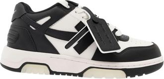 Off-white Out of Office Kalfsleren Sneakers - Dames - Sneakers - Wit - 42 EU - Leer - Schoenen