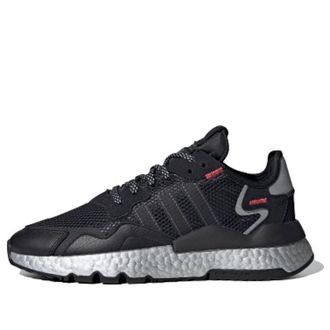 adidas (WMNS) adidas Nite Jogger Black Silver Metallic FV4137