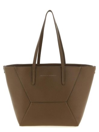 Brunello Cucinelli Brown BC Duo Large Tote