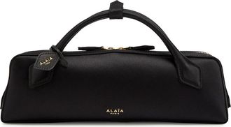 Alaia Le Teckel Satin Clutch - Black - One Size