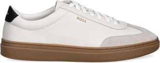 BOSS Sneakers Kieran in pelle - Bianco