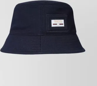 Gucci cotton fabric cloche hat