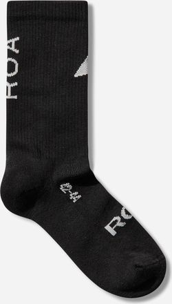 Roa Logo Biofil Socks Black / Light Grey