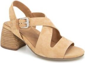 Gentle Souls Mela Crisscross Sandal in Tan Suede at Nordstrom Rack, Size 7.5