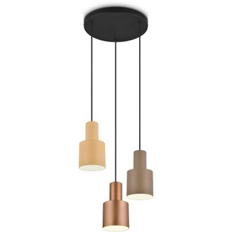 Trio Leuchten Lampada Sospesa Agudo Trio Lighting 3xE27 Multicolor