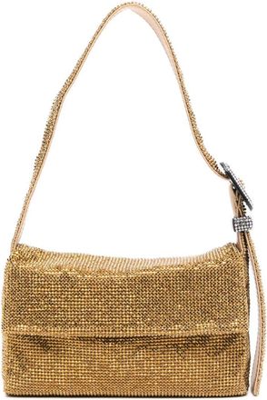 Benedetta Bruzziches Vitty La Mignon shoulder bag - women - Silk/Metal - One Size - Gold