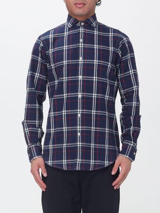 Polo Ralph Lauren Camicia a quadri in cotone slim fit con logo Pony ricamato