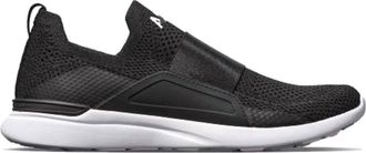 Athletic Propulsion Labs Mens Techloom Bliss Sneaker In Metallic Black/white