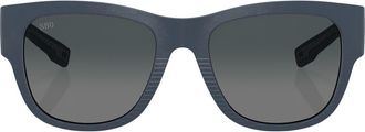 Costa Caleta 55mm Gradient Polarized Square Sunglasses in Grey Gradient at Nordstrom