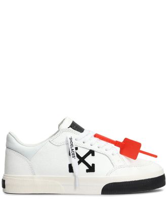 Off-white Vulcanized sneakers - men - Calf Leather/Calf Leather/Rubber/Cotton - 46 - 110 WHITE - BLACK