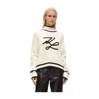 Karl Lagerfeld Donna, Maglie, Bianco, S, new