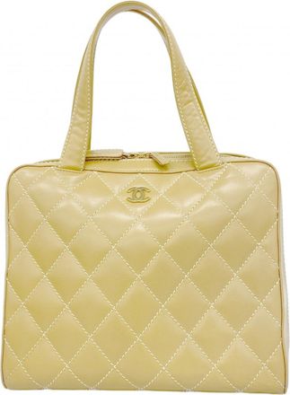 Chanel Beige Leather Tote Bag (Pre-Owned)