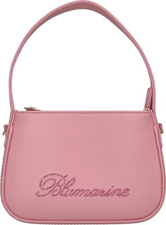 Blumarine Leren Tas - Dames - Schoudertassen - Roze - ONE Size - Leer - Tassen