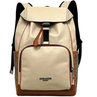 Coach unisex, Pre-owned, Beige, Maat: ONE Size Leer