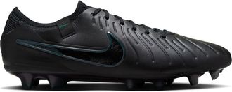 Nike Mens Legend 10 Elite Adults Firm Ground Football Boots in Black/Green - Size UK 7.5