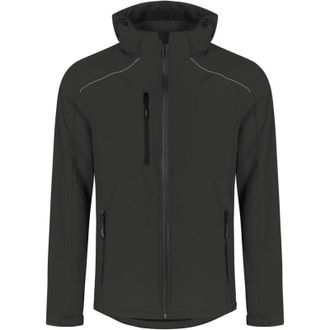 Promodoro Chaqueta De Softshell De Invierno. Carb&oacute;n. Tama&ntilde;o 3xl