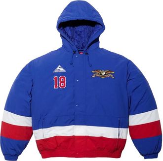 SUPREME ANTIHERO Stadium jack met capuchon - Blauw