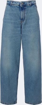 Ami Mid-rise wide-leg jeans